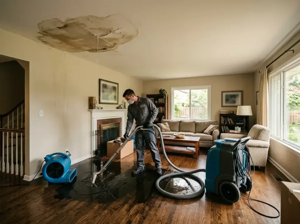 attic-pipe-burst-ceiling-drip-008 — frequently asked questions, Water Damage Restoration & Carpet Care in Marietta, OH